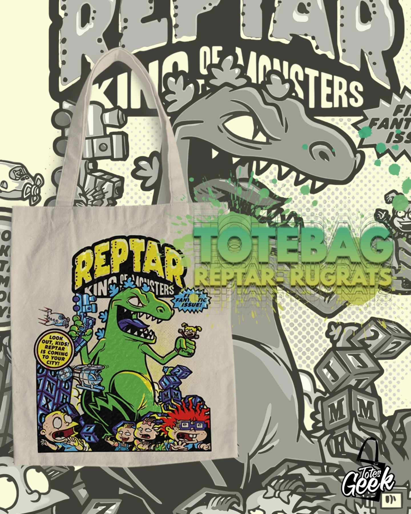10 likes, 0 comments - totesgeek.cl el March 19, 2024: "No te quedes sin tu Totebag de #arale ecológica de algodón 
100%…